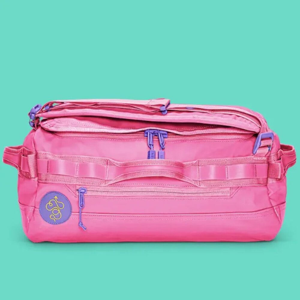 ISO Small Baboon to The Moon Go Bag PINK and Purple (40L)